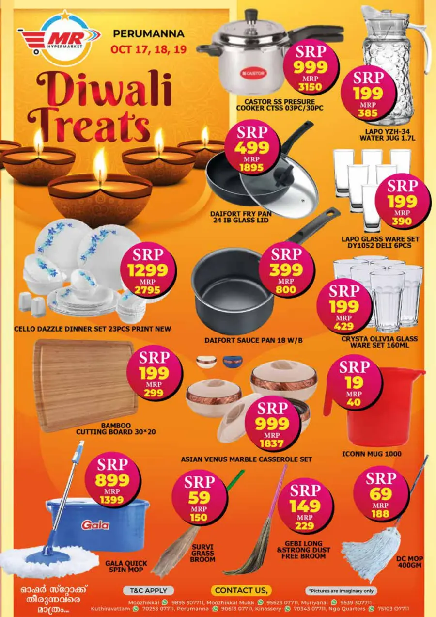Diwali offers In MR Hypermarket Calicut